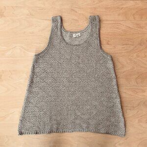 MOTH  by Anthropologie Gold Knit Tank
